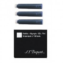 S.T.Dupont 040110 Dolma Kalem Kartuşu Siyah
