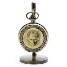 Atatürk Beyaz ES-S-ATA002-SA Modeli Cep Saati